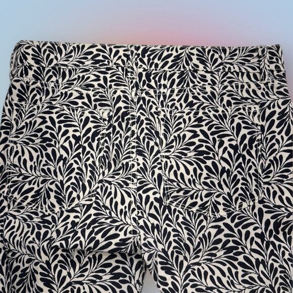 J. CREW Women’s 26 Black White MIDRISE TOOTHPICK Jeans - Picture 4 of 4